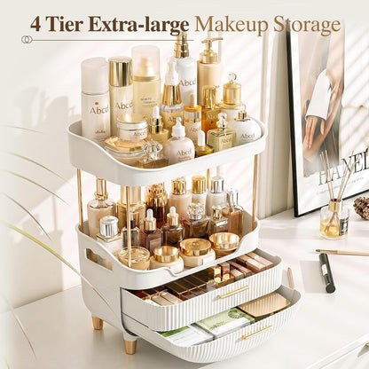 4-Tier Makeup & Vanity Organizer