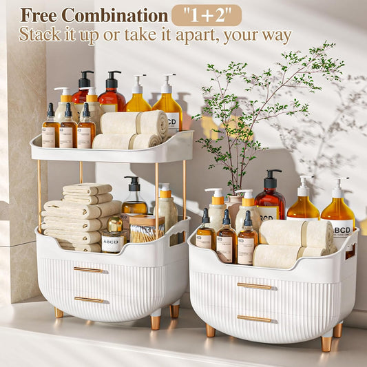 4-Tier Makeup & Vanity Organizer