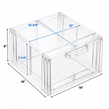 Clear Stackable Sweater Storage Drawer