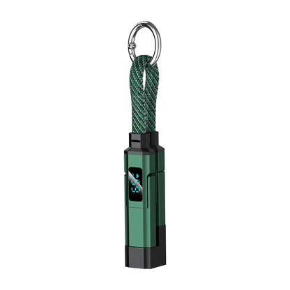 4 in 1 Digital Display Keychain Charging Cable