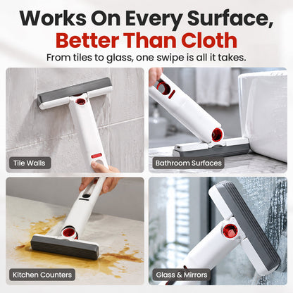 Hands-Free Squeeze Absorbent Handheld Mop