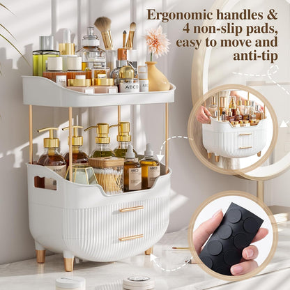 4-Tier Makeup & Vanity Organizer
