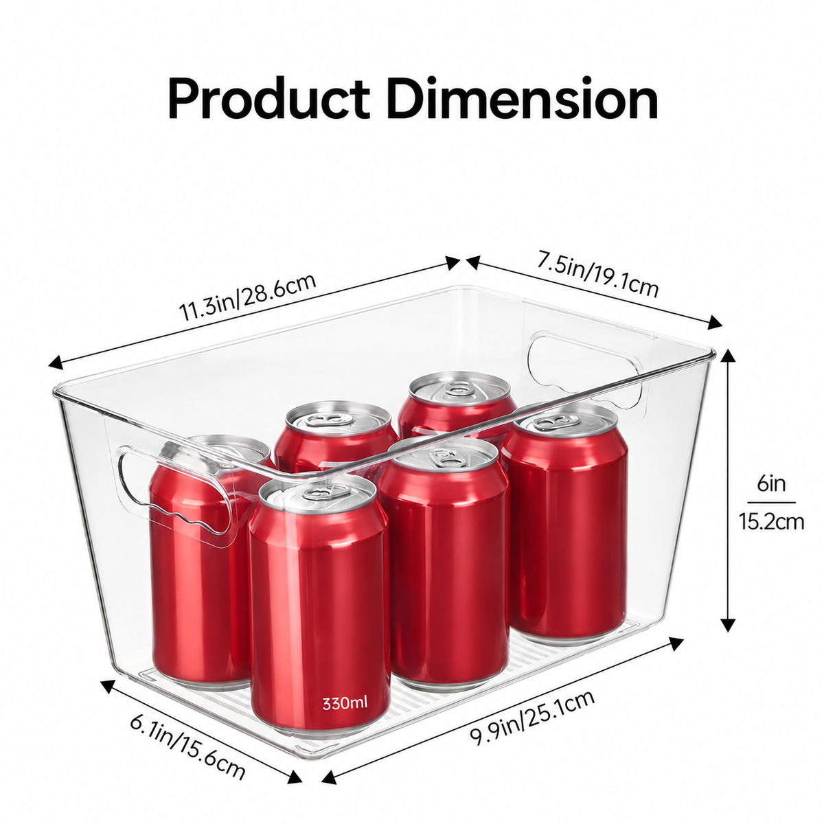 ClearSpace Home Storage Bins