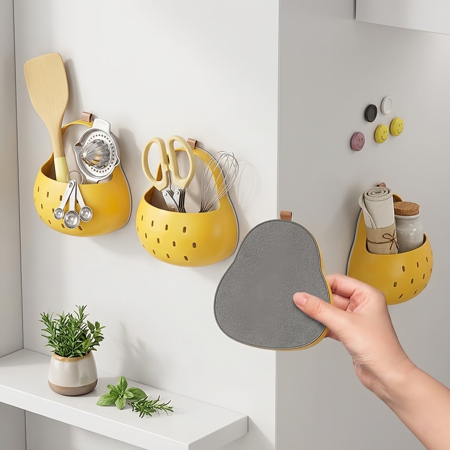 Autumn Pear-Shaped Storage Basket