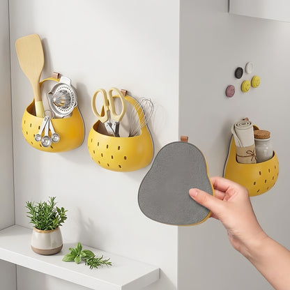 Autumn Pear-Shaped Storage Basket