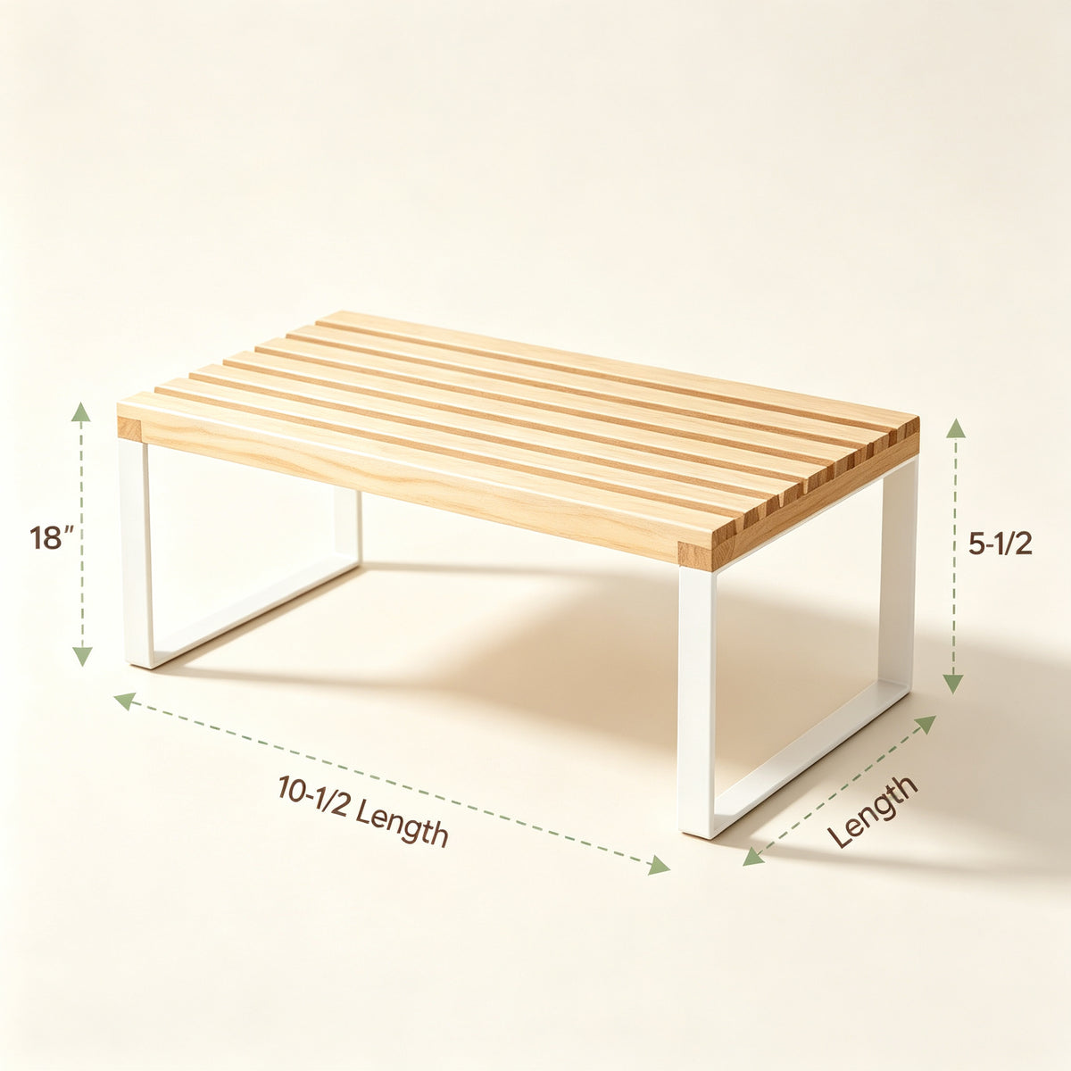 Wood & Steel Pantry Riser