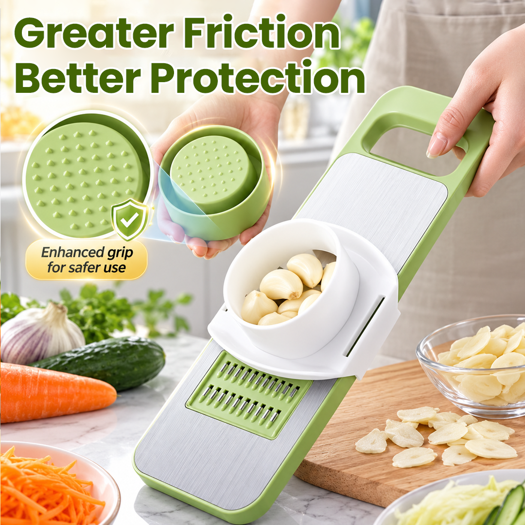 SafeSlice Multi-Function Vegetable Slicer & Grater
