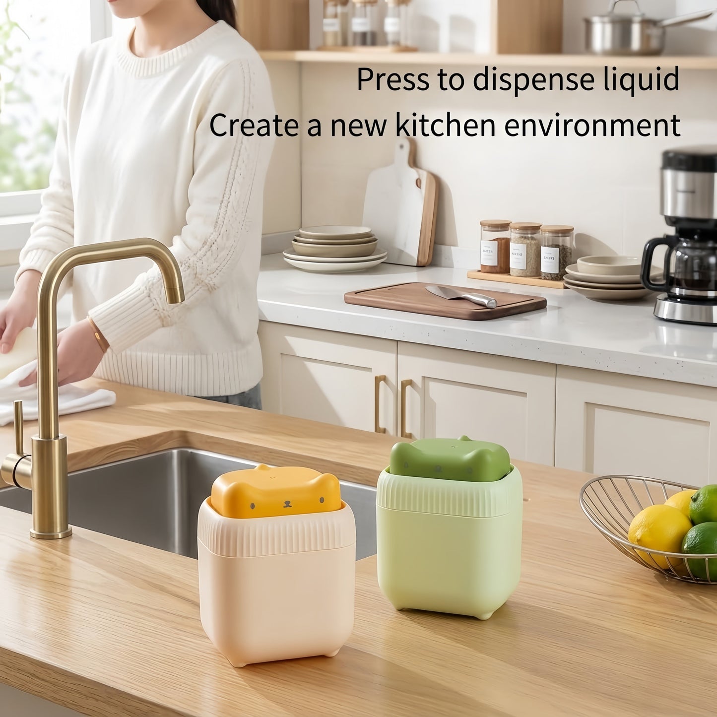 Adorable Cat-Shaped Pump Soap Dispenser
