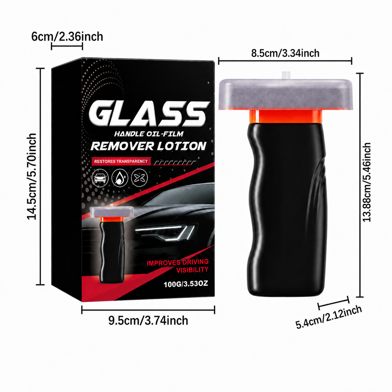 Auto Glass Oil Film Remover