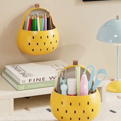 Autumn Pear-Shaped Storage Basket