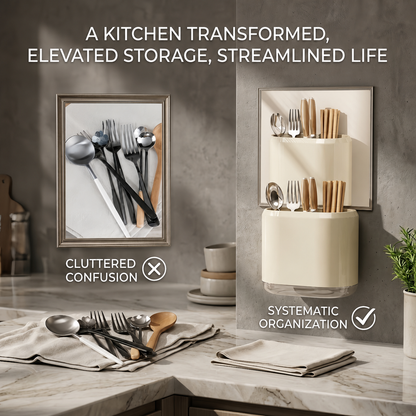 Minimalist Multi-Functional Utensil Organizer